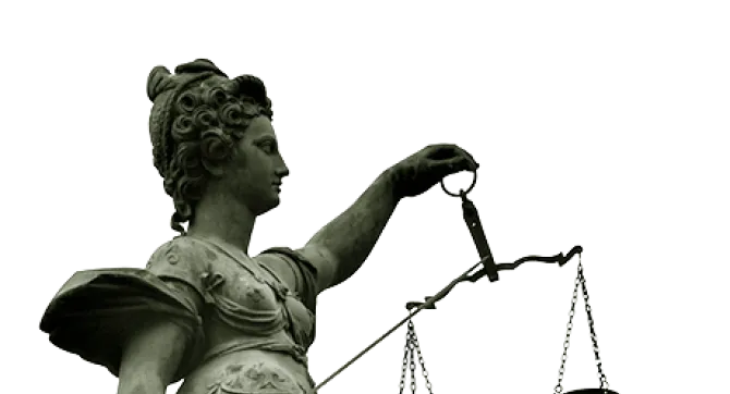 vrouwe justitia