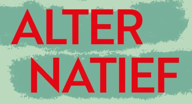 cover van bundel 'Er is wél een alternatief'