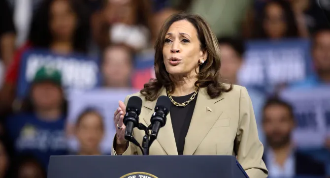Kamala Harris. Foto: Gage Skidmore, 2024. CC BY-SA 2.0