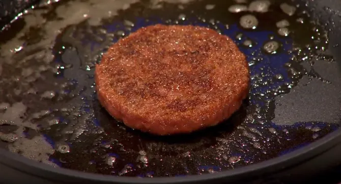 hamburger van kweekvlees