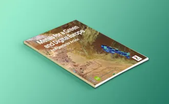 cover of report 'Metals for a Green and Digital Europe'
