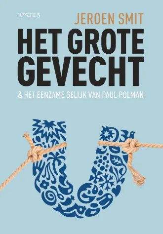 Boekomslag Het grote gevecht, van Jeroen Smit