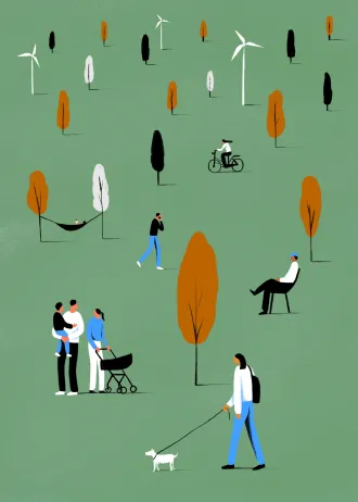 Illustratie welzijn