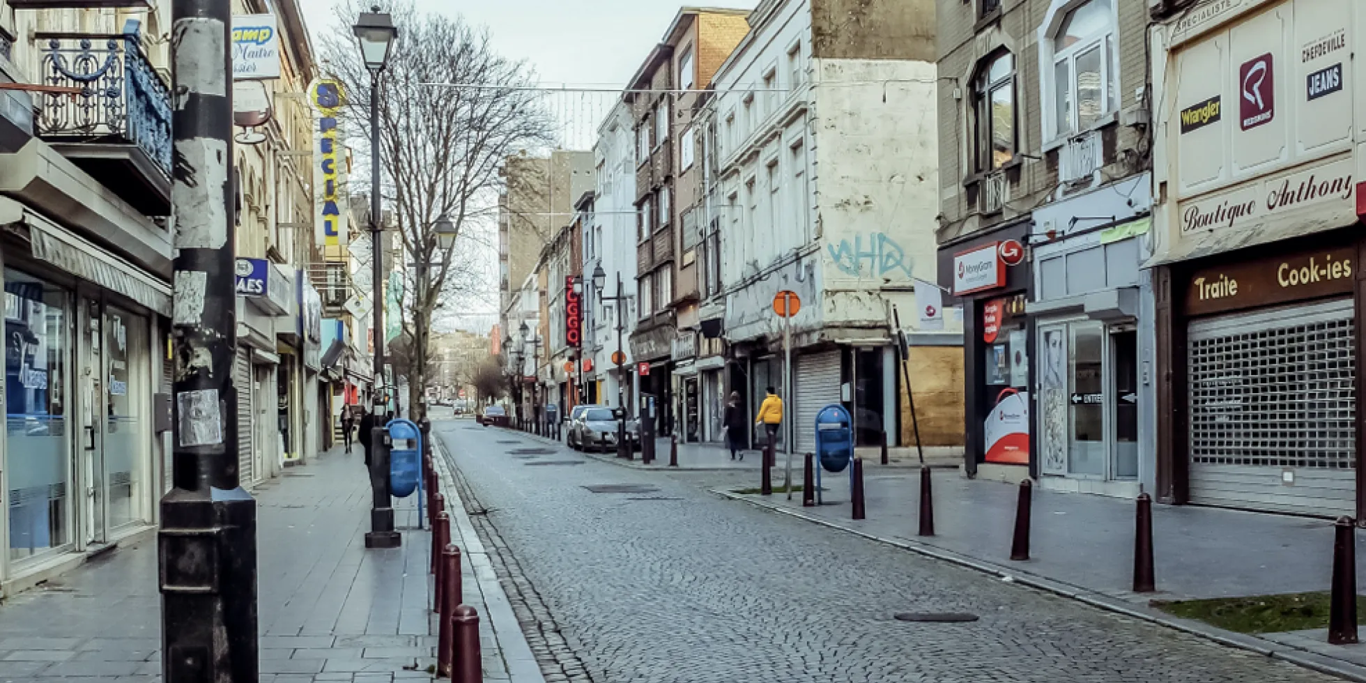 Straat in Charleroi