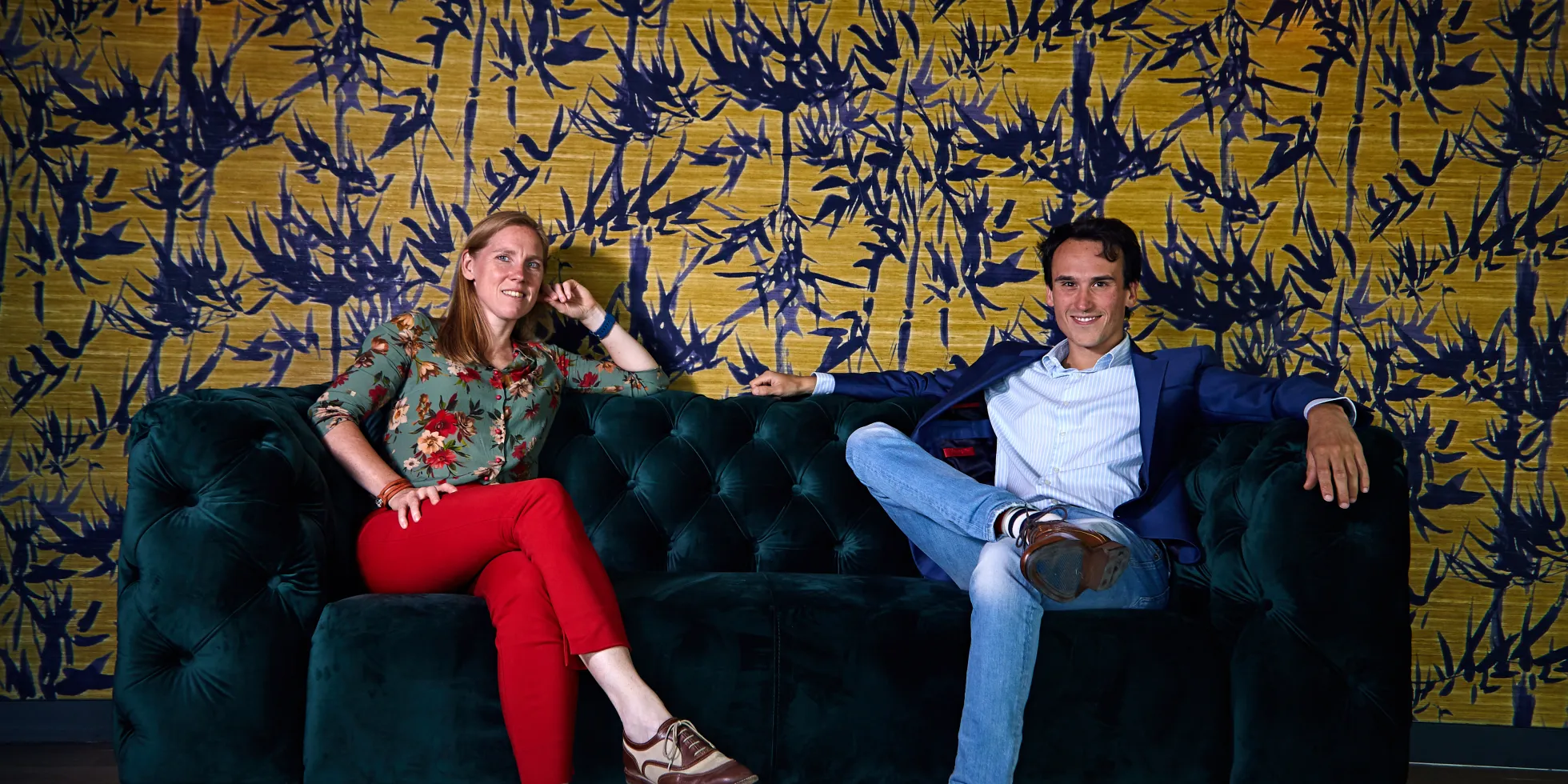 Lot van Hooijdonk en Paul Smeulders
