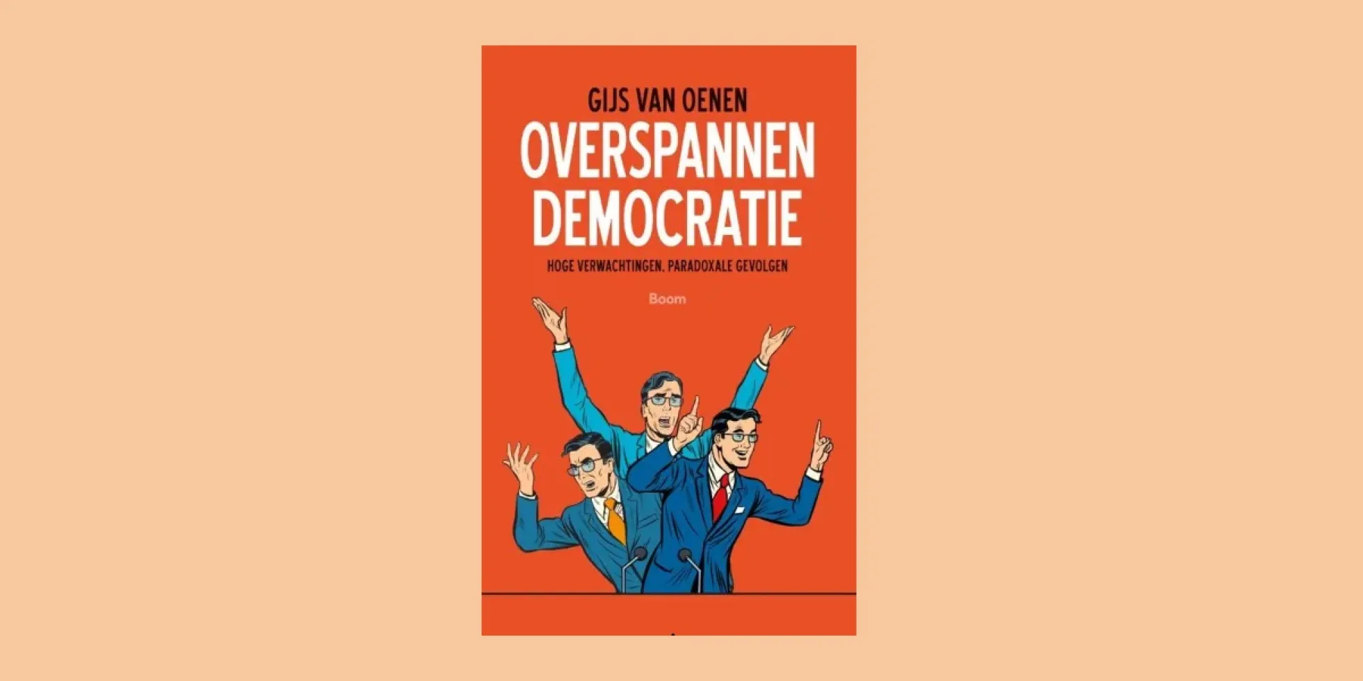 cover van 'Overspannen democratie'