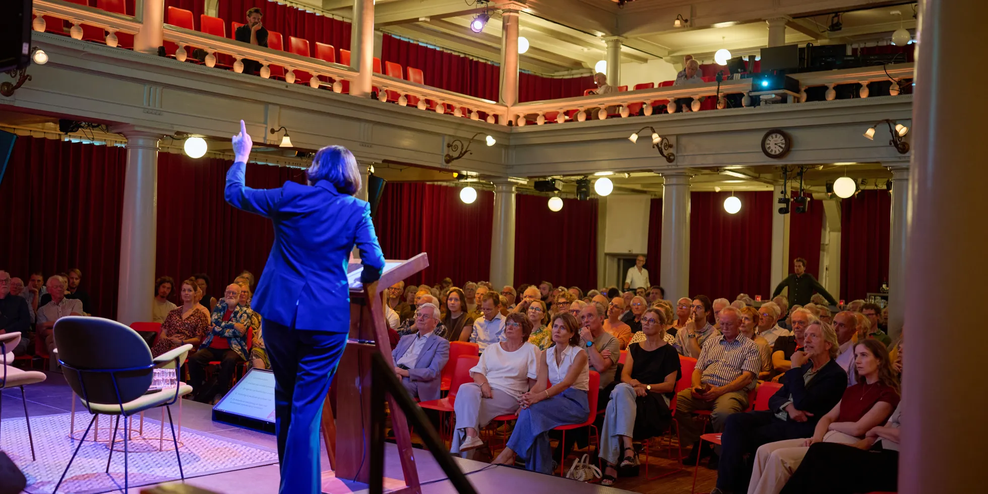 Monika Sie bij 80 jaar WBS