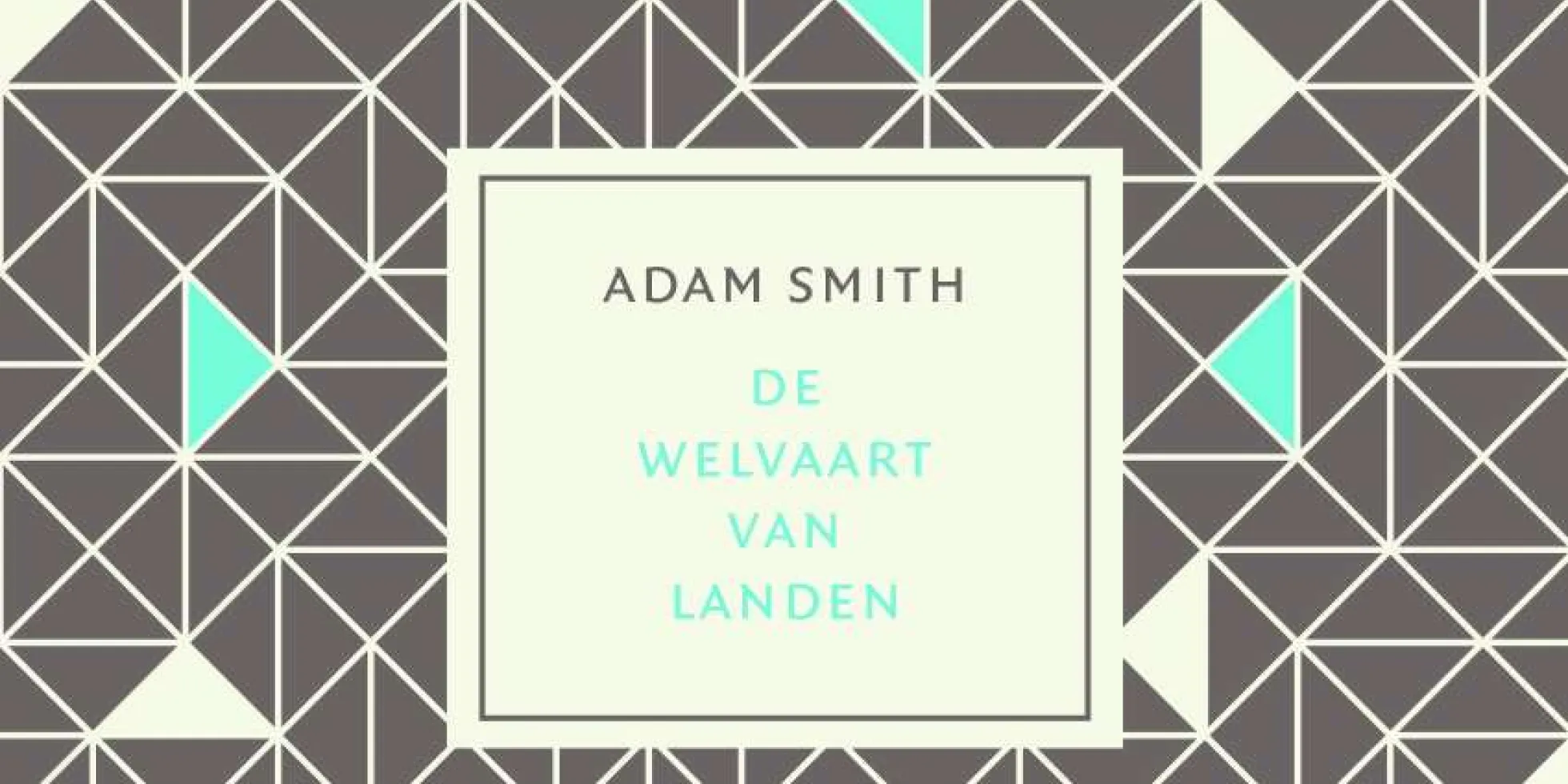 Boekomslag van 'De welvaart van landen'