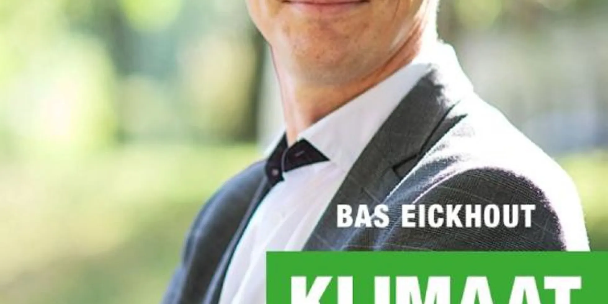 Boekomslag van het Klimaatmanifest van Bas van Eickhout