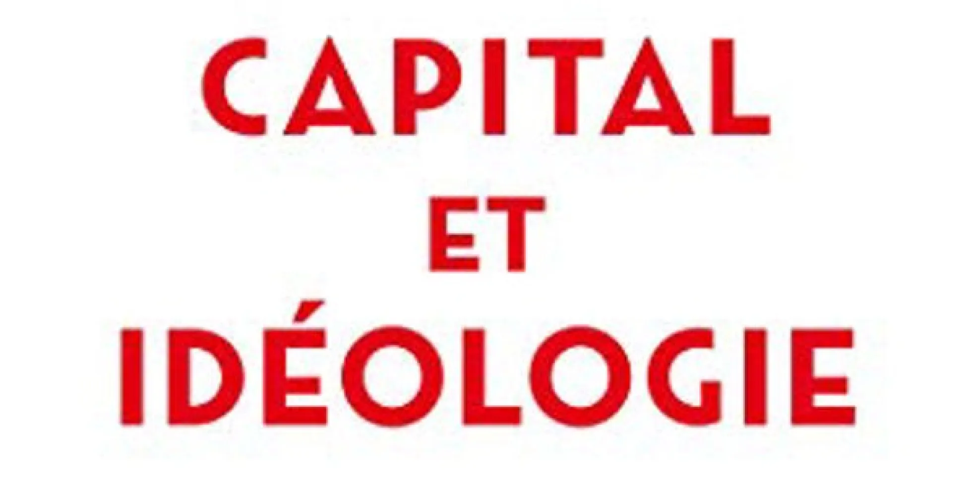 cover van 'Capital et idéologie'