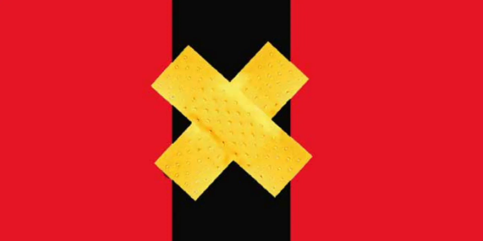 wapen van Amsterdam met 3 pleisters in plaats van 3 kruizen