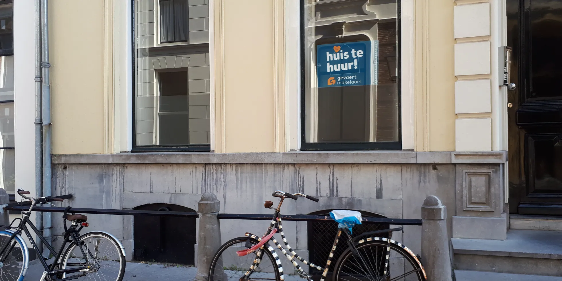 Fietsen voor huis.