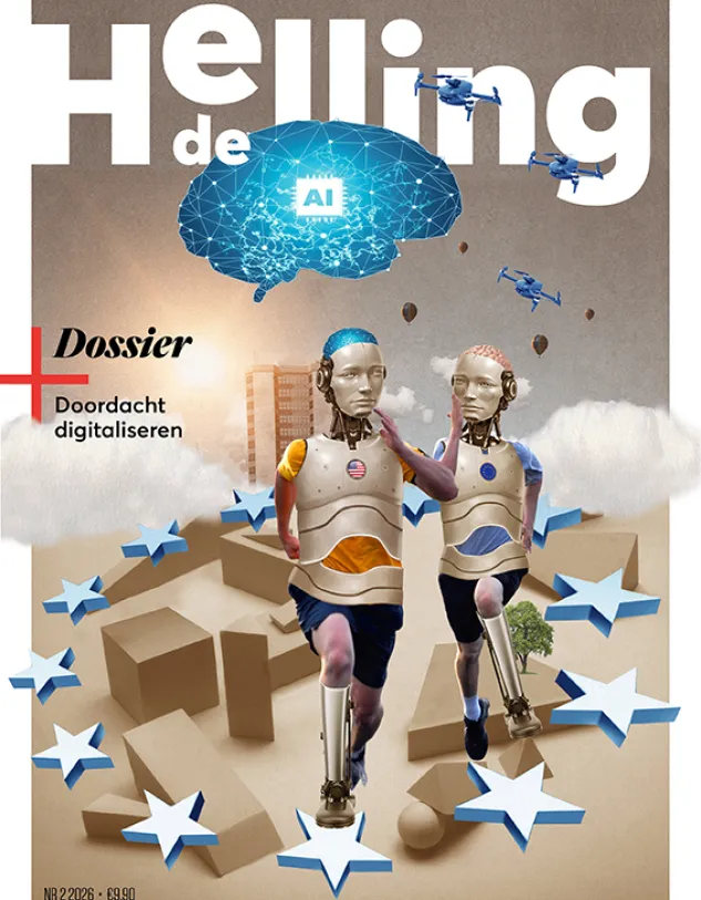 Omslag van De Helling, zomer 2026