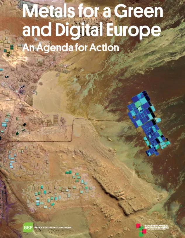 cover of report 'Metals for a Green and Digital Europe'