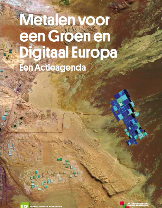 cover van rapport 'Metalen voor een groen en digitaal Europa'