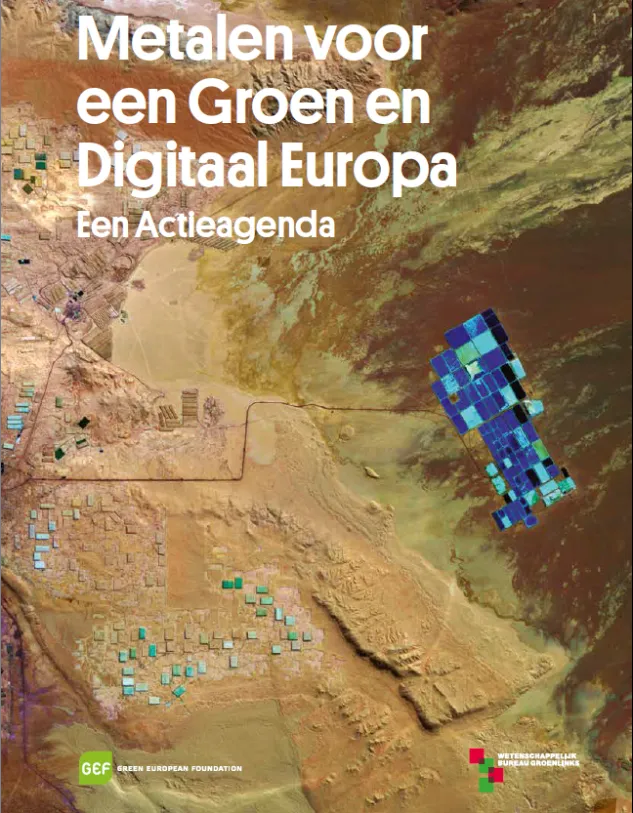 cover van rapport 'Metalen voor een groen en digitaal Europa'